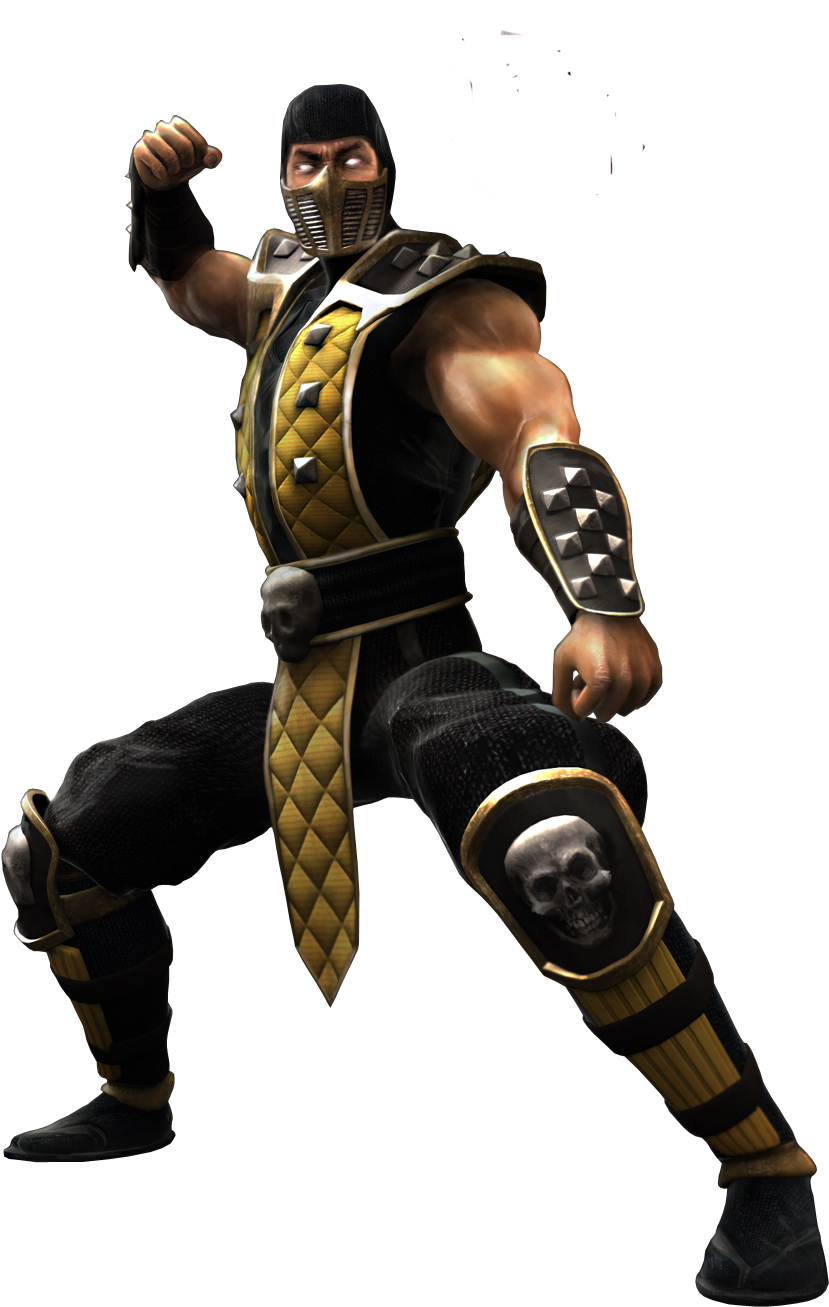 Scorpion Mk Shaolin Monks (928x1362), Png Download