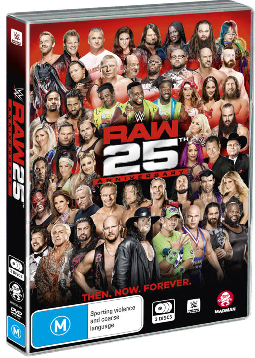 Raw 25th Anniversary - Killing Season 3 (dvd) (516x724), Png Download