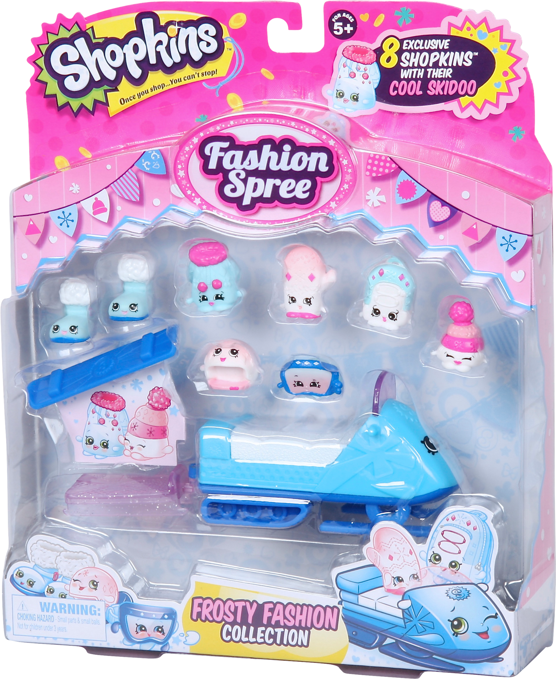 Shopkins S5 Fashion Spree, , Large - Shopkins Frosty Fashion (2000x2417), Png Download