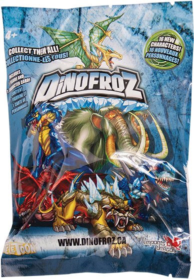 Dinofroz Mystery Pack - Dinofroz Vol. 5 Dvd (600x600), Png Download