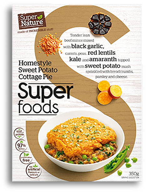Super Nature Frozen Meals (500x634), Png Download