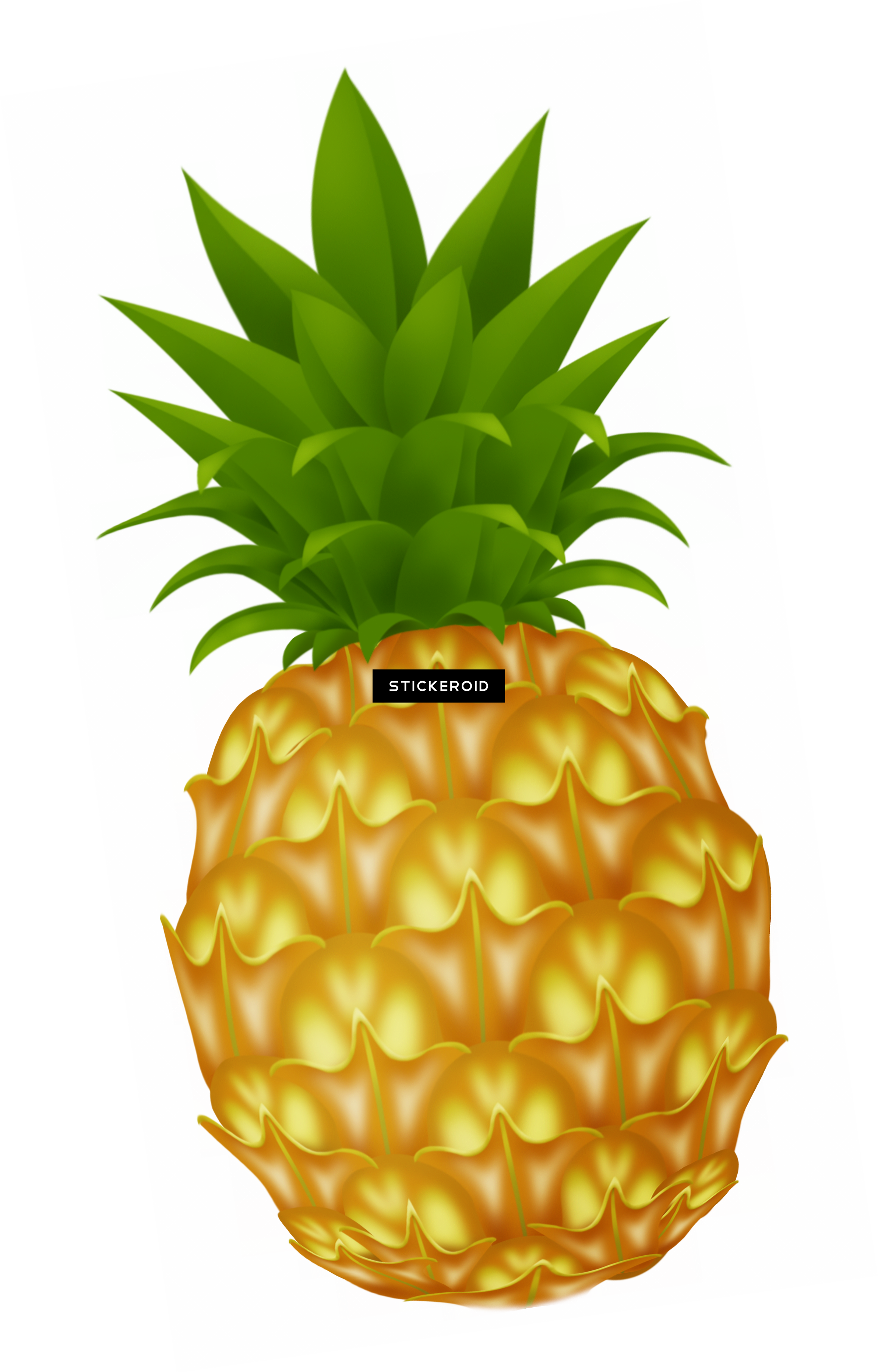 Pineapple Fruit (2385x3728), Png Download