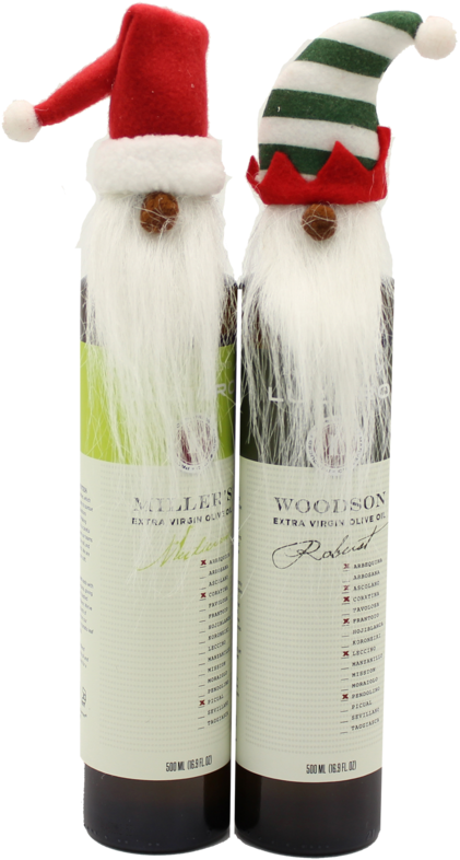 Holiday Santa Gnoms Bottle Toppers - Gnome (800x800), Png Download