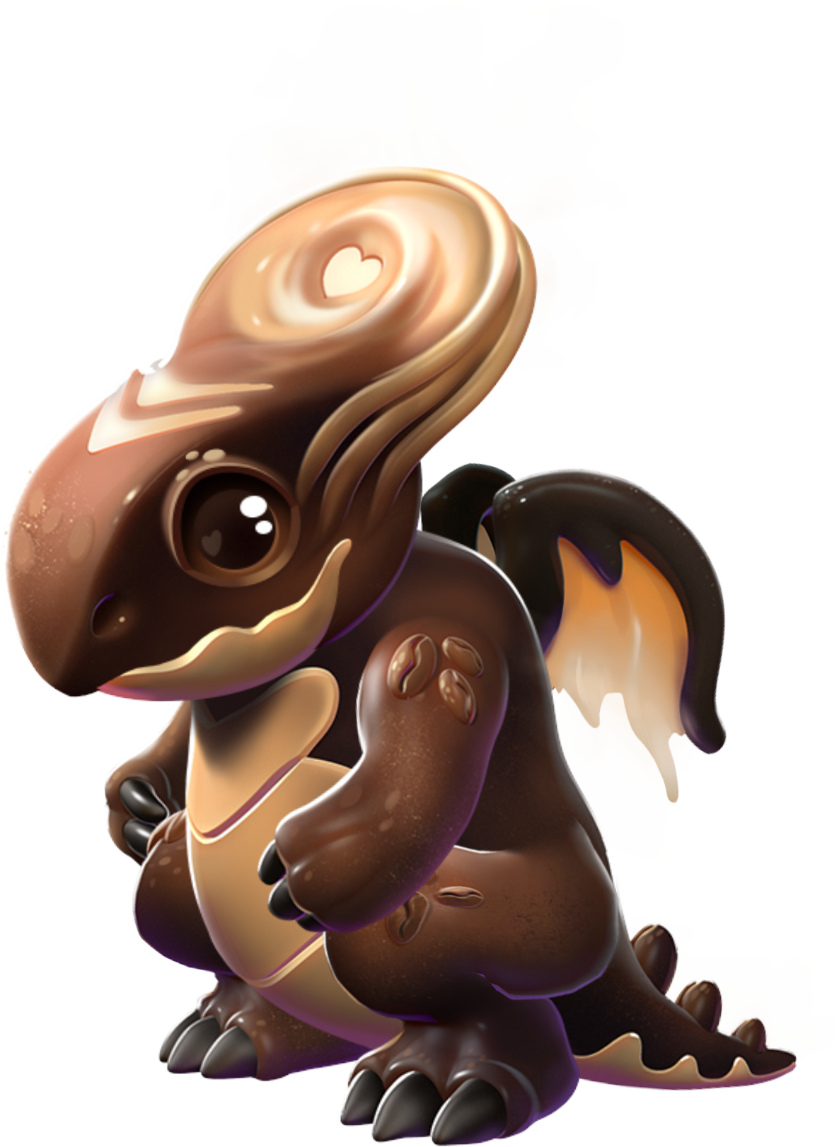 Cappuccino Dragon - Dragon Mania Legends Cappuccino Dragon (1186x1622), Png Download