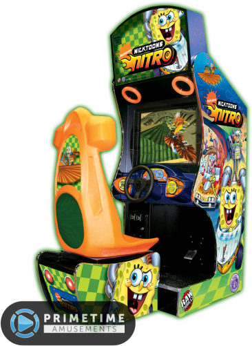 Nicktoons Nitro Arcade Game (570x570), Png Download