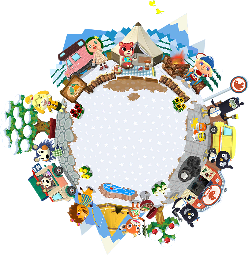Https - //i - Imgur - Com/1kktuuu - Animal Crossing Summoning Circle (813x832), Png Download