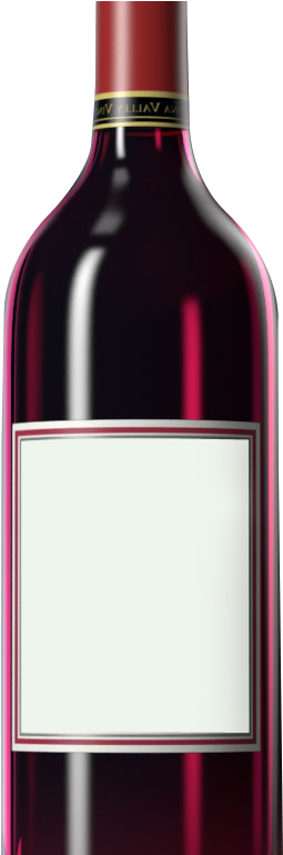Wine Bottle Png Transparent Image - Wine Bottle Png Blank (550x768), Png Download
