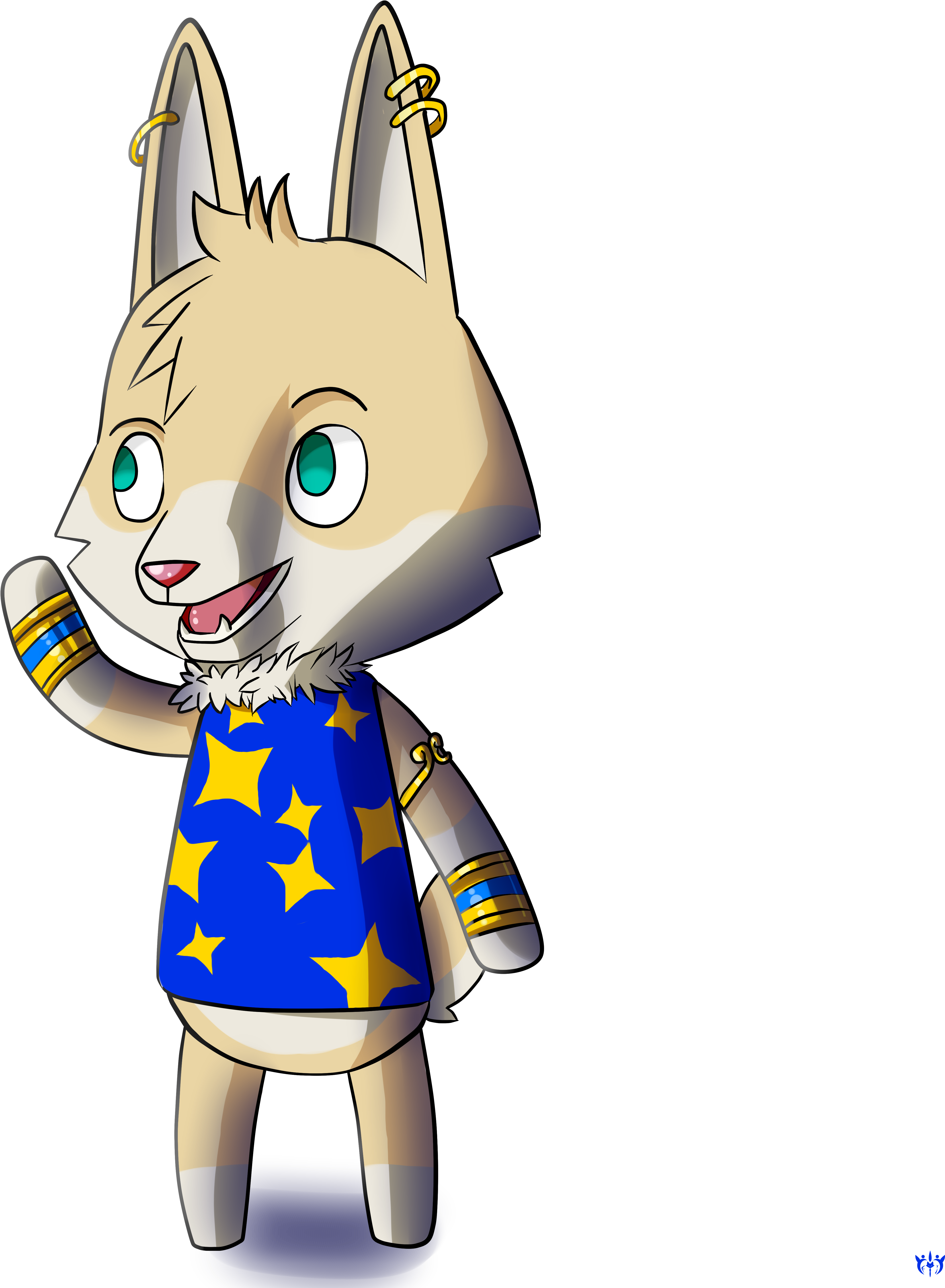 Jackle Yordle Animal Crossing Thingy - Cartoon (5800x5800), Png Download