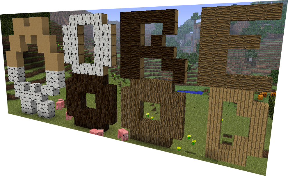 More Wood V - Minecraft More Wood (990x605), Png Download