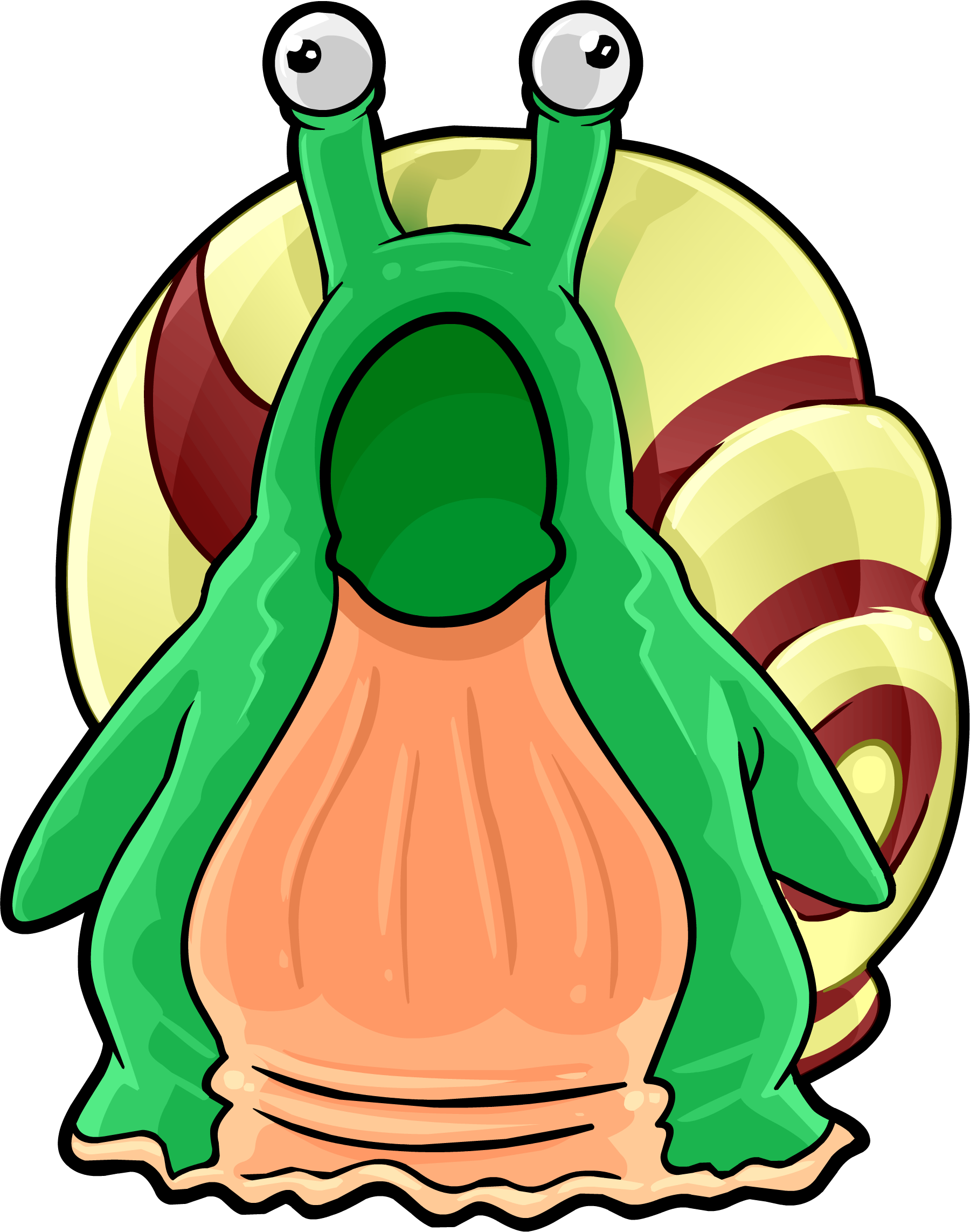 Snail Costume Clothing Icon Id 4135 - Club Penguin Snail (1800x2285), Png Download
