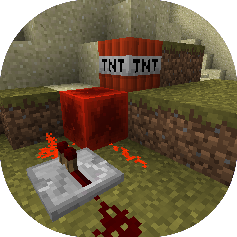 Uteam's Experienced Survival - Minecraft Tnt (1000x1000), Png Download
