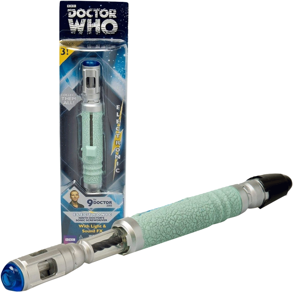 81ab4goyukl - 9th Doctor Sonic Screwdriver (1024x1021), Png Download