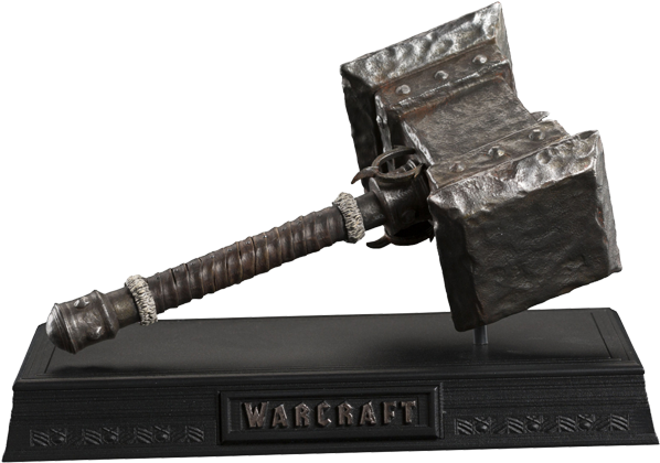 Orgrims Doomhammer - 1:6 Orgrim’s Doomhammer Scale Replica (600x600), Png Download