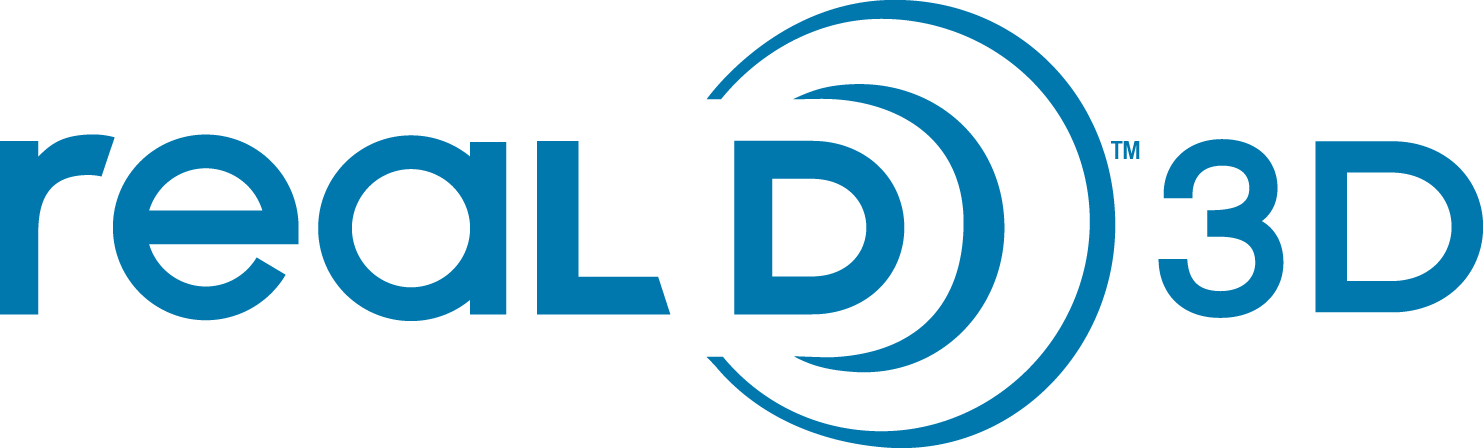 Reald3d Logo Blue Tm - Real D 3d Png (1483x448), Png Download