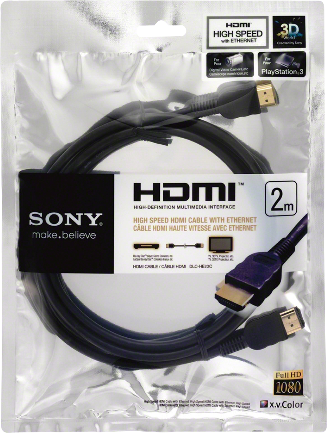 2m Hdmi Cable - وصلة Hdmi سوني (1500x1500), Png Download