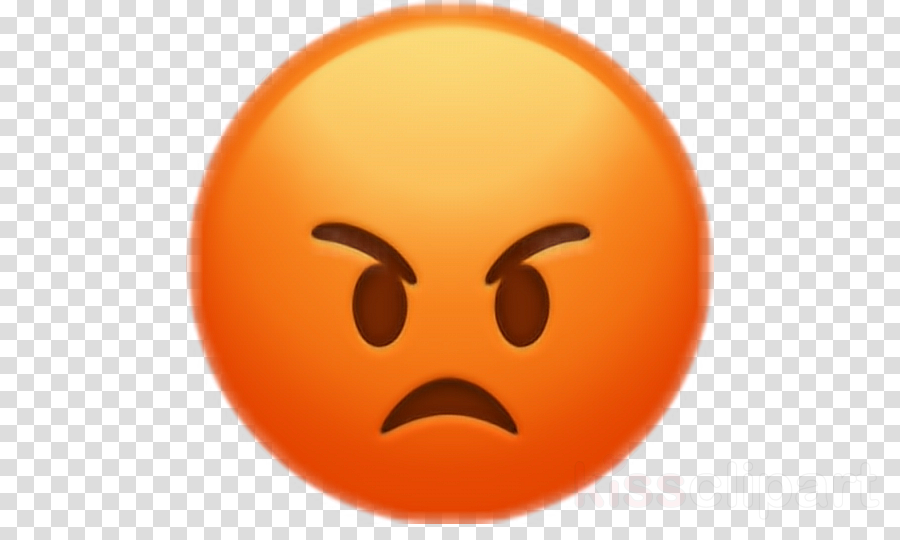 Emoji Smiley Emoticon Orange Smile Nose Icon Font Clipart - General Knowledge Clip Arts (900x540), Png Download