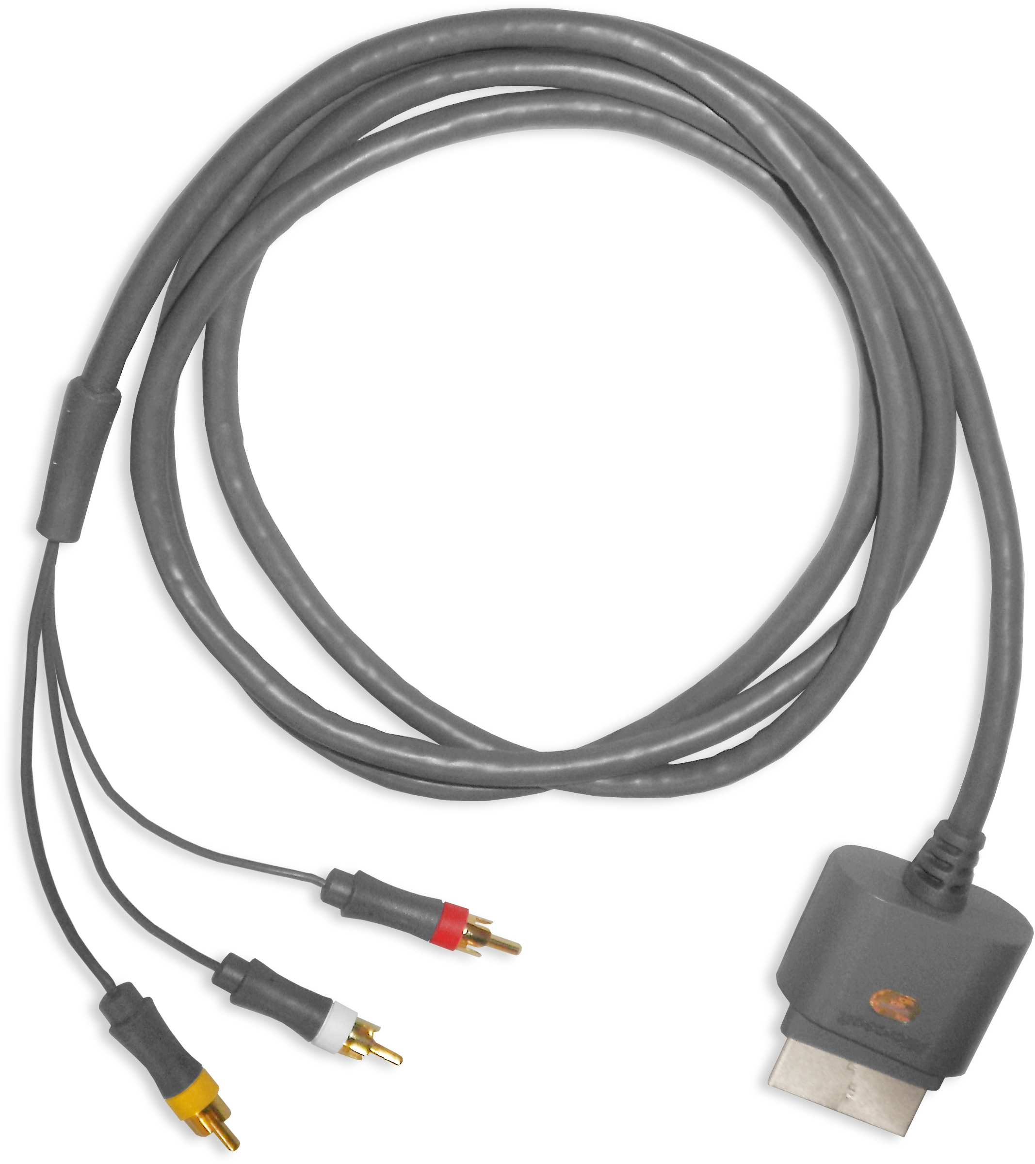 Xbox360 Composite Cable - Scart To Hdmi Converter Cable (2626x2976), Png Download