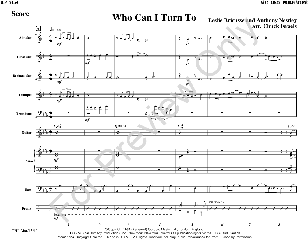 Thumbnail Who Can I Turn To - Thumbnail (1056x816), Png Download