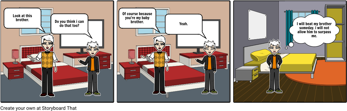 Mob Psycho 100 - Storyboard That Dramatic Irony (1164x385), Png Download