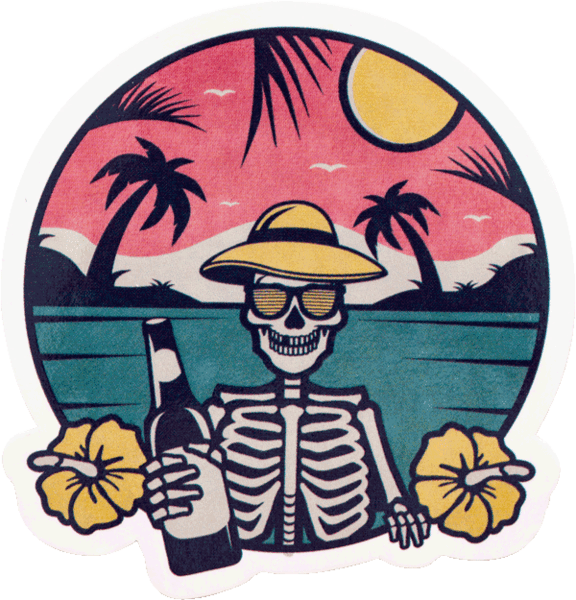 "maui Vacation" Sticker Stickers Data Crew - Maui (576x600), Png Download