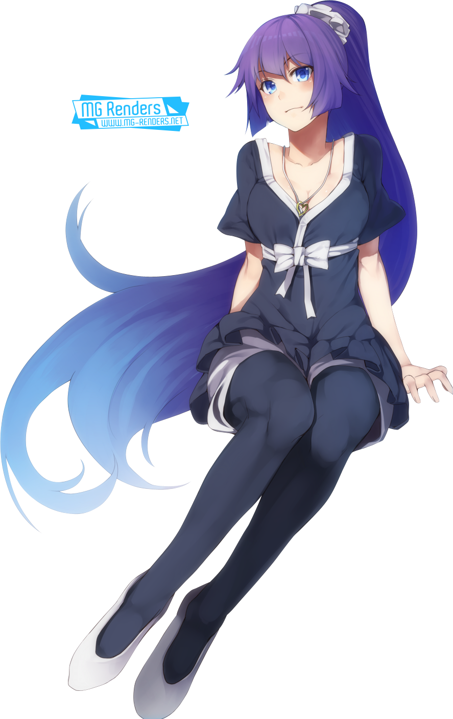 Anime Render Ecchi Transparent Background Cleavage - 戰場 原 黑 儀 偽 物語 (887x1406), Png Download