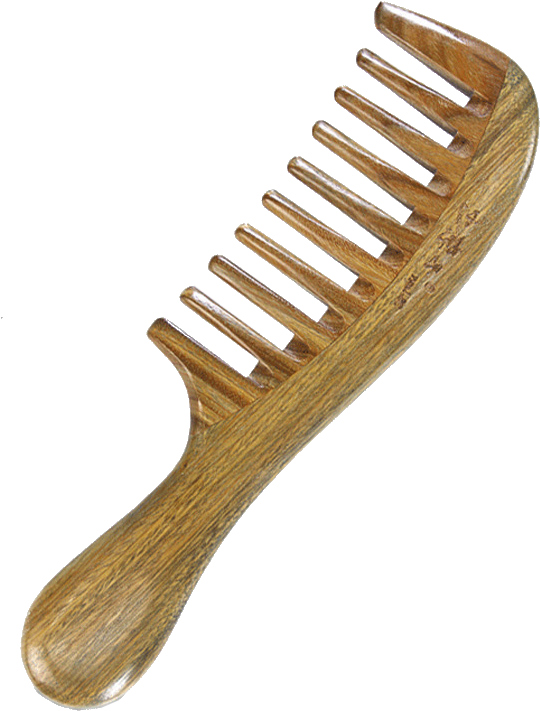 Small Plum Green Sandalwood Comb Home Big Hair Comb - Brush (800x800), Png Download