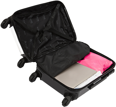 Suitcase Big Bang Theory, Hardside Spinner Upright - Suitcase (440x800), Png Download