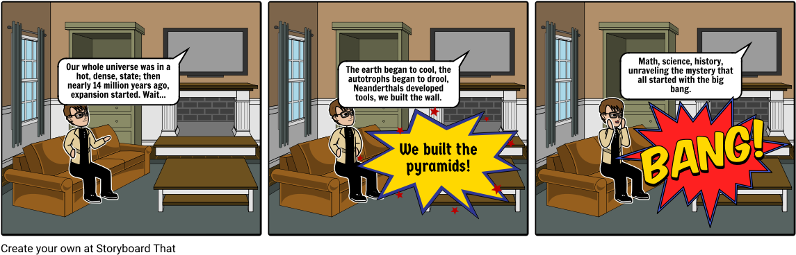 Jordan Watches The Big Bang Theory - Cartoon (1164x385), Png Download