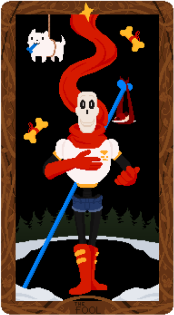 I Got Inspired By @thefloatingstone's Ssll Tarot Matchup - Cartoon (500x648), Png Download