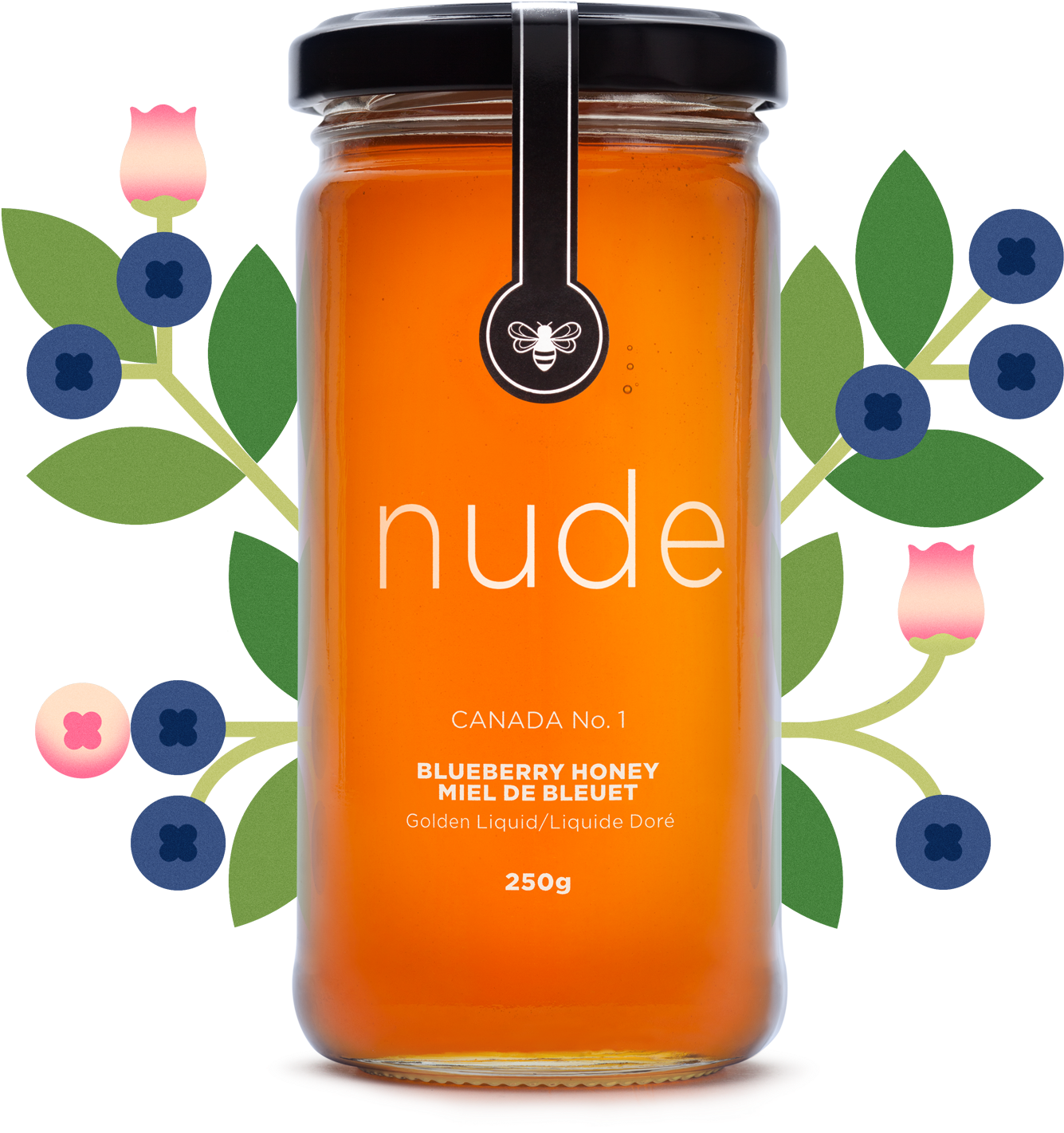 Blueberry Honey - Honey (1920x1920), Png Download