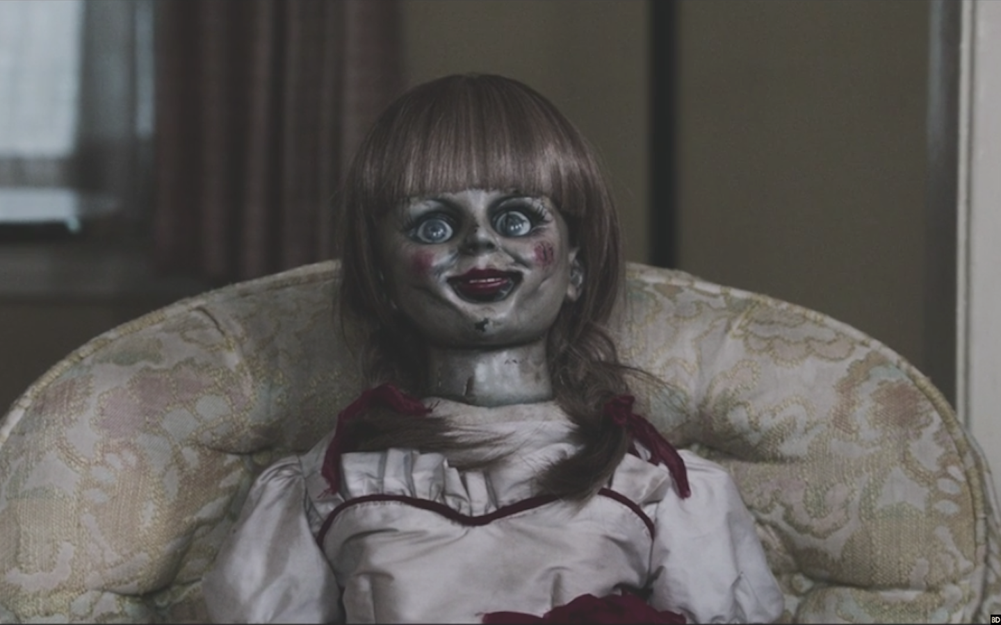 Editorials - Annabelle Conjuring Necklace /horror Gifts (1440x900), Png Download