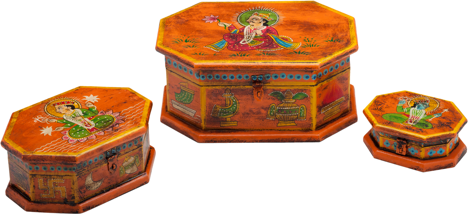 Saffron Heritage Box Set - Box (1920x1920), Png Download