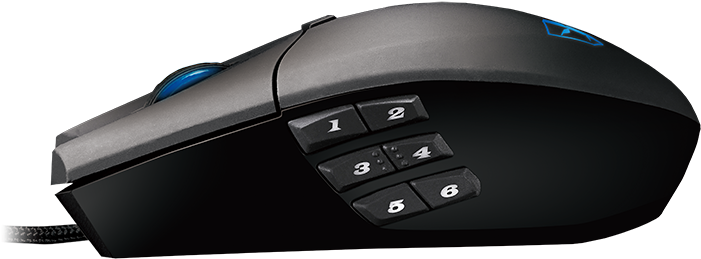 Moba Gaming Mouse (1000x627), Png Download