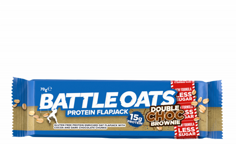 Battle Oats Protein Flapjack (1111x736), Png Download