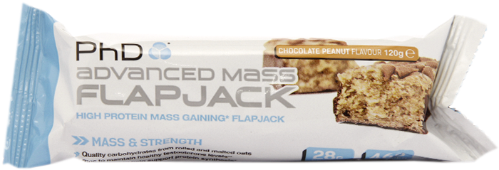Phd Advanced Mass Flapjack Chocolate Peanut - Phd Advanced Mass Flapjack Chocolate Peanut 120g (724x724), Png Download