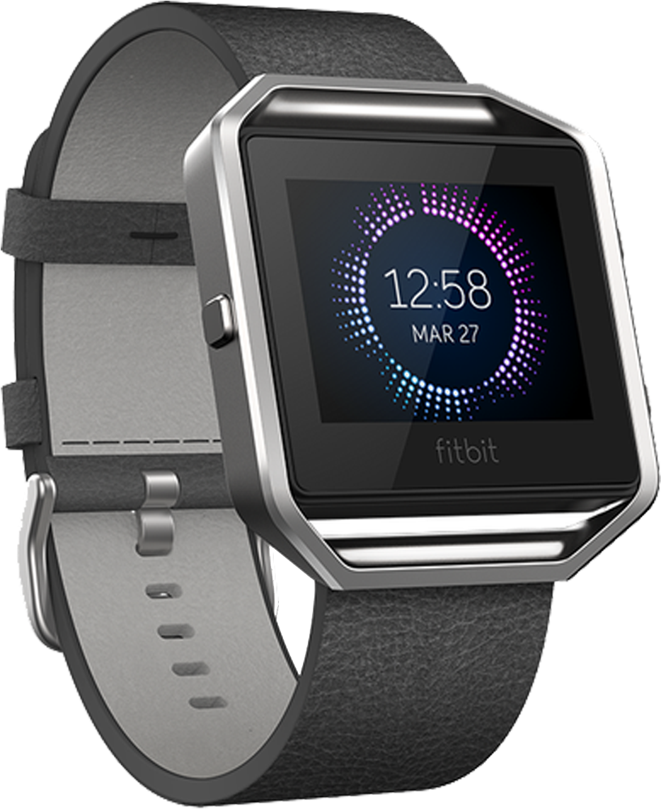 Announced At Ces 2016, The Fitbit Blaze Is A High End - Fitbit Blaze Png (1600x1598), Png Download