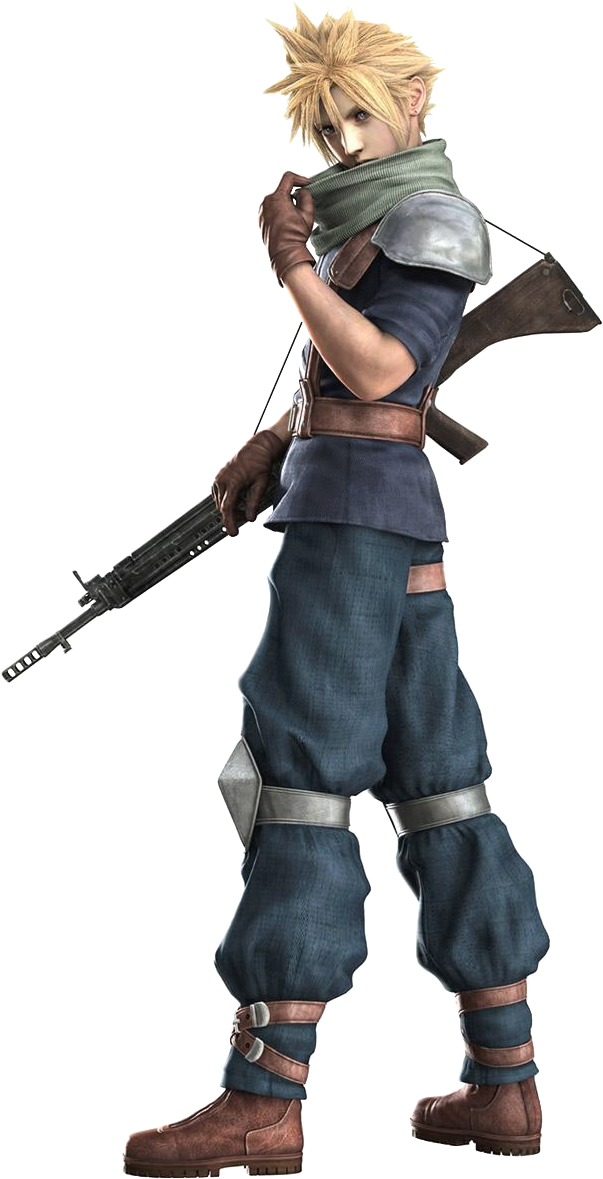 Latestcb=20161025161859 - Final Fantasy Cloud Soldier (700x1200), Png Download