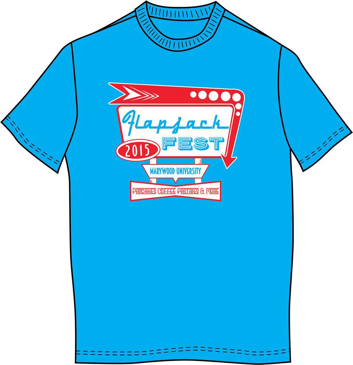 Every Semester, My University Has "flapjack Fest" Before - Shirt (1200x1553), Png Download