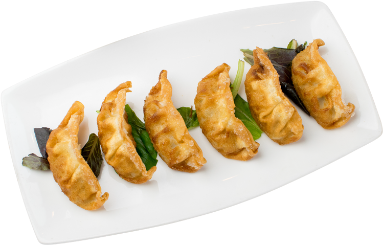 Gyoza 餃子 - Japanese Cuisine (900x600), Png Download