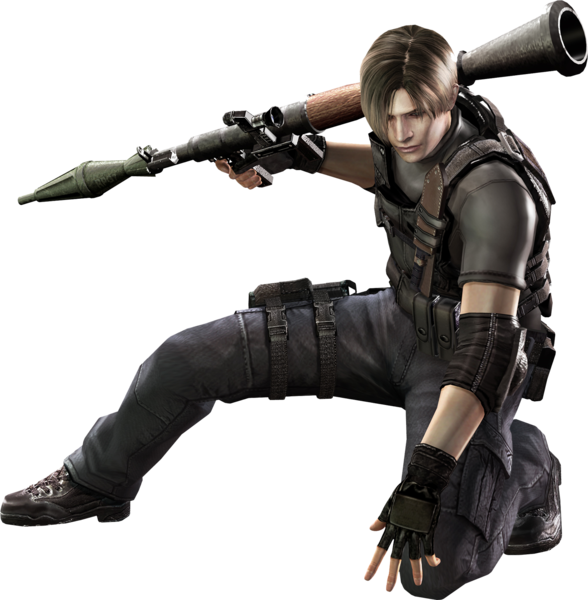 Share This Image - Leon S Kennedy Fanart (588x600), Png Download