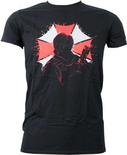 Umbrella T-shirt Damen - T-shirt (600x600), Png Download