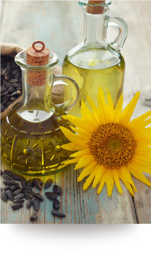 08refined Sunflower Oil - Sunflower Oil (507x1014), Png Download