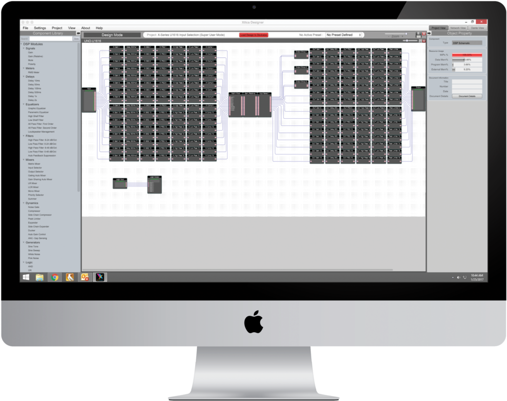Universal Platform And Integrated Dante Configuration (1024x817), Png Download