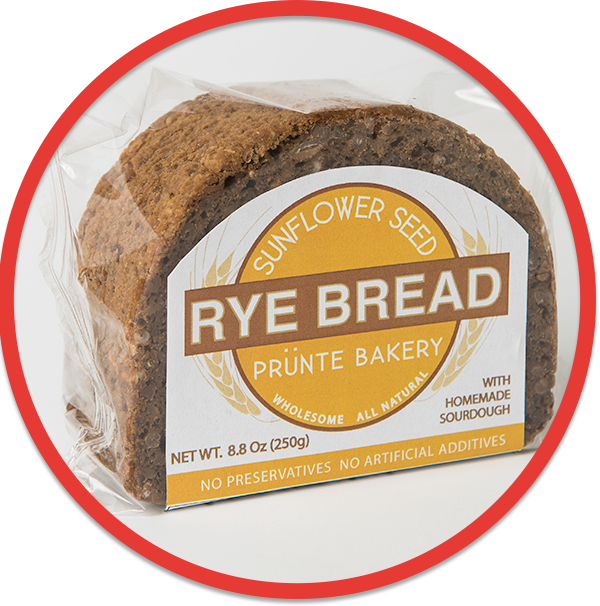 Sunflower Seed Rye Bread - Bread (600x606), Png Download