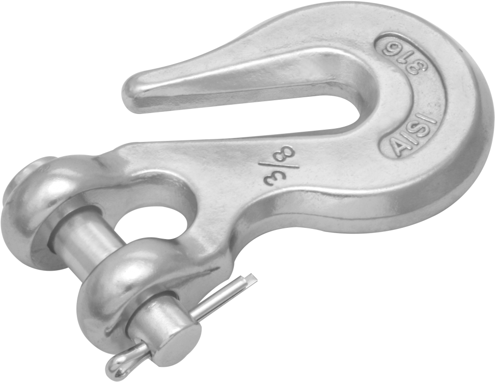 Grab Hook- Clevis End - Clamp (1000x779), Png Download