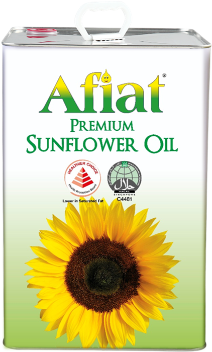 Afiat Premium Sunflower Oil Lian Hap Xing Kee Edible - Short Poems For A Long And Happy Life (450x722), Png Download