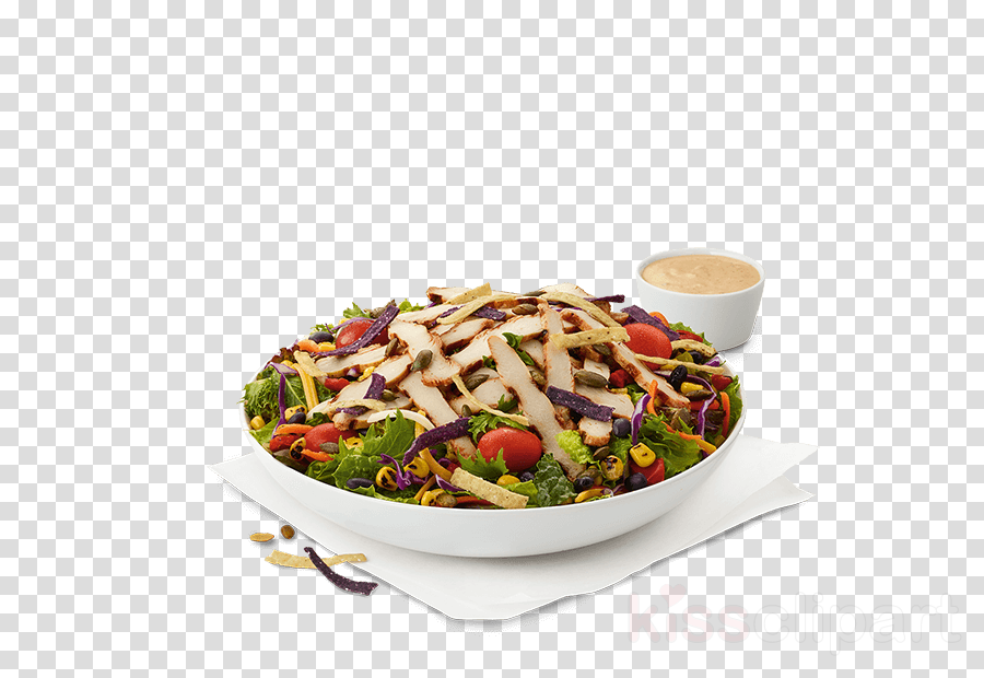 Chick Fil A Salads Clipart Cobb Salad Chicken Salad - Spicy Chicken Salad Chick Fil (900x620), Png Download