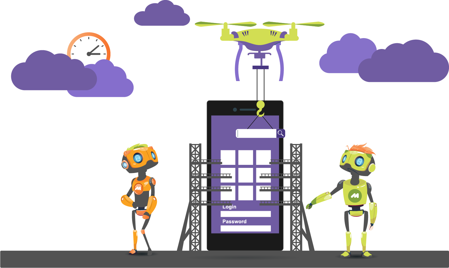 Embrace The Future By Keeping Your Applications Modern - Cartoon (1482x886), Png Download