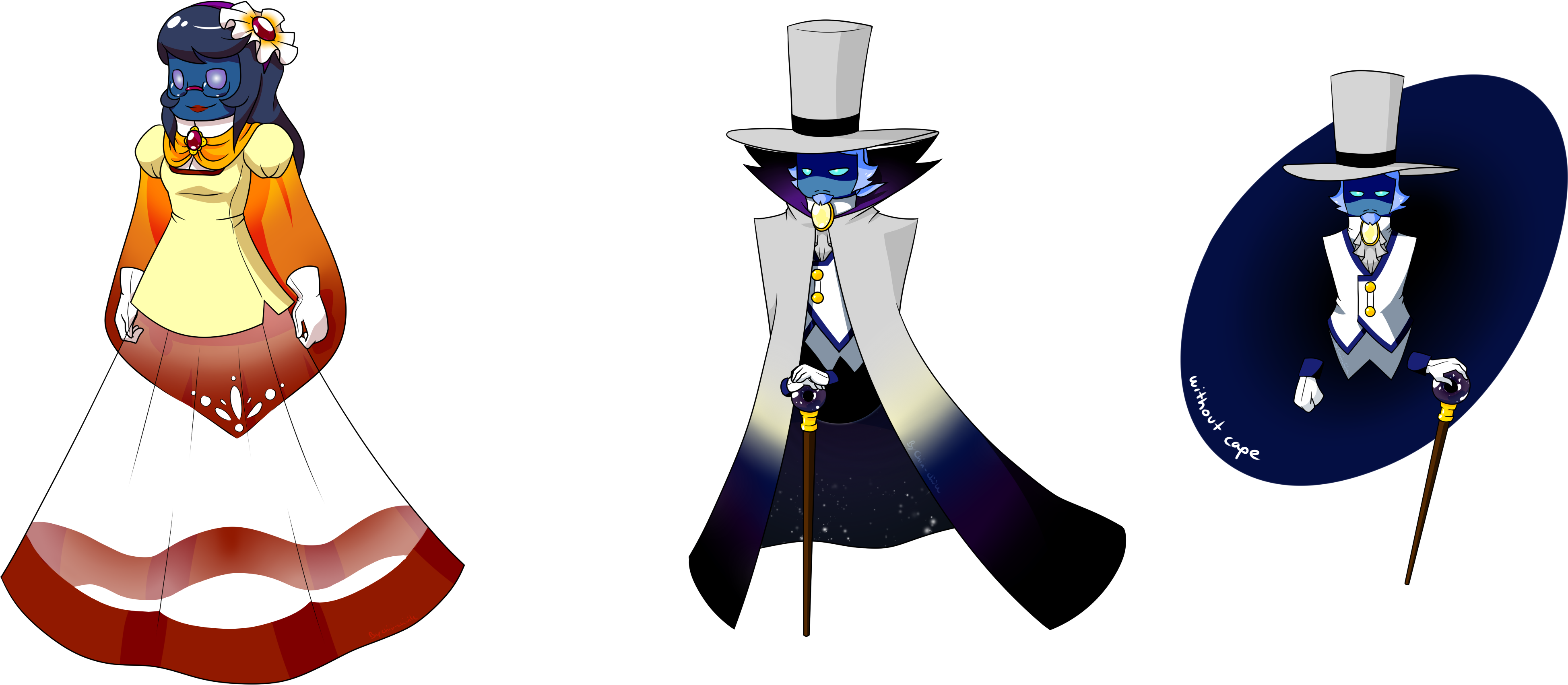 Spm Who Were Known As Blumière's Parents - Chivi District (4100x1800), Png Download