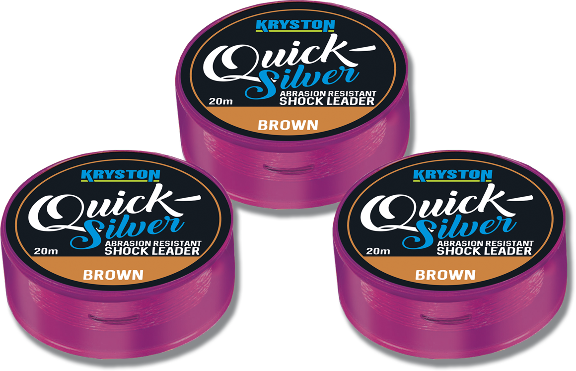 Quicksilver - Kryston - Quicksilver Shock Leader And Hooklength-25lb (1160x747), Png Download